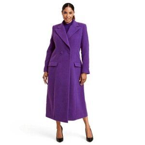 Sergio Hudson Purple Coat